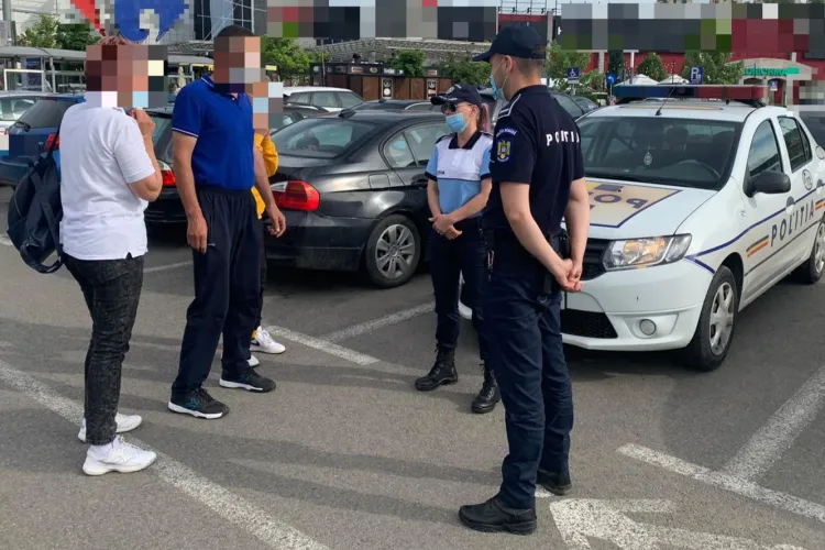 Razie de amploare la Cluj-Napoca. S-a acționat în zona mall-urilor FOTO