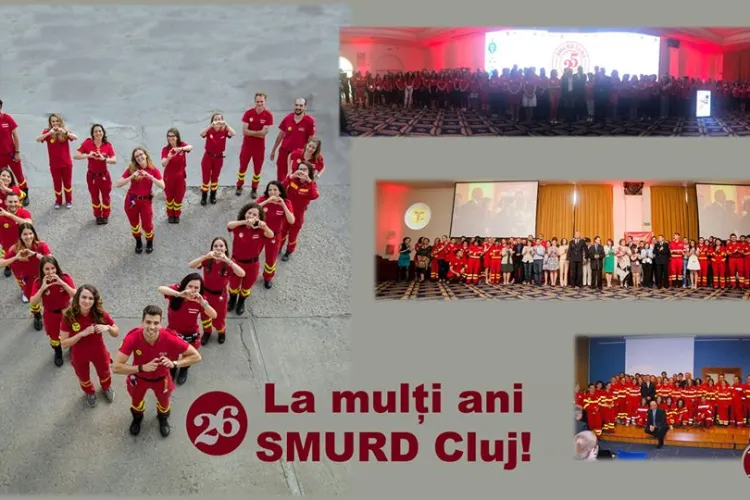 La mulți ani SMURD Cluj! Se împlinesc 26 de ani de la primul apel la 112