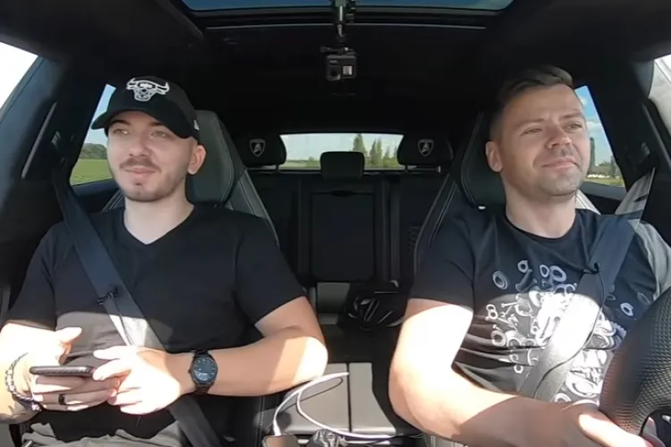 Milionarul clujean Bogdan Căpușan circulă cu 300 km/h pe drumurile din România și minte că e în Germania!