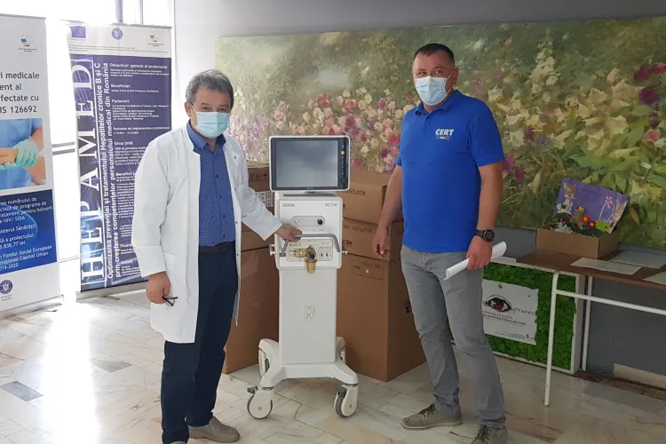 Asociația CERT Transilvania a donat 5 ventilatoare spitalelor din Cluj-Napoca - FOTO   