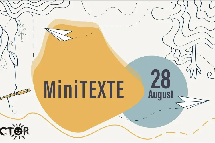 Copiii sunt chemați să scrie piese de teatru despre schimbările aduse de pandemia COVID 19