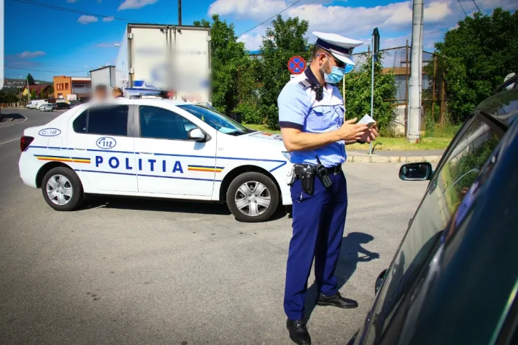Razie de amploare în trafic, la Cluj-Napoca. Câte amenzi au dat polițiștii în doar 3 ore FOTO