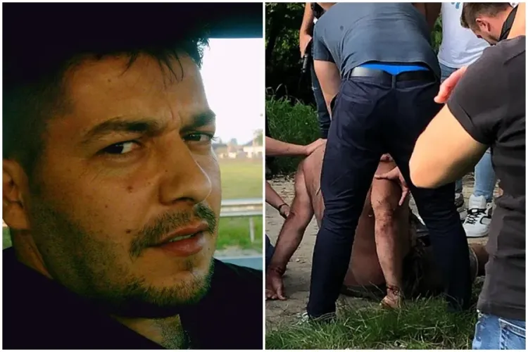 Detalii despre prinderea tatălui bănuit că și-a omorât copilul. Elicopterul avea camere cu termoviziune - Galerie FOTO