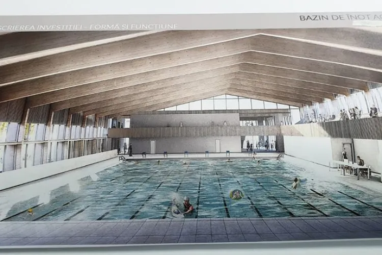 Floreștiul va avea bazin de înot acoperit la standarde europene - FOTO