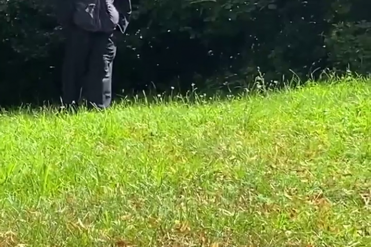 Pervers în parcul de la Colina, printre femei și copii: Se masturbeaza ziua in amiaza mare - VIDEO   