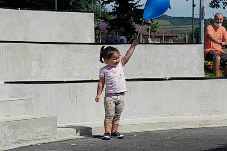 Parcul din Florești a fost inaugurat spre bucuria copiilor - VIDEO