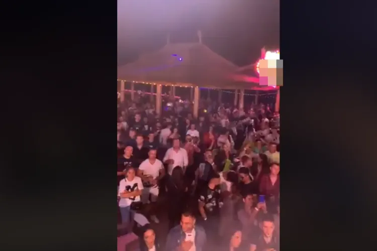 Concert de manele în plină pandemie, fără distanțare socială: ”Gata, s-a dus pandemia! De mâine faceți ce vreți!” VIDEO