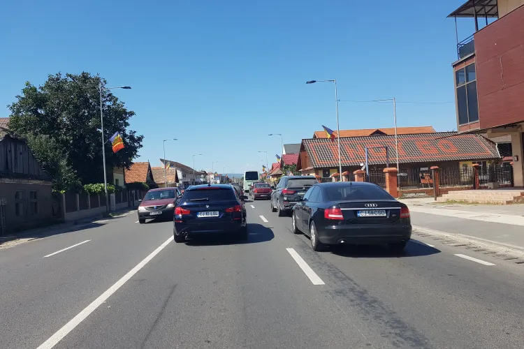 Ieșirea din Cluj spre zona de munte e blocată. Trebuie centura, nu studii nesfârșite - VIDEO