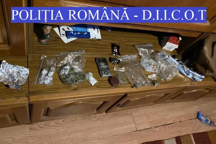 Traficanți de droguri prinși la Cluj-Napoca! Ce substanțe au confiscat oamenii legii FOTO