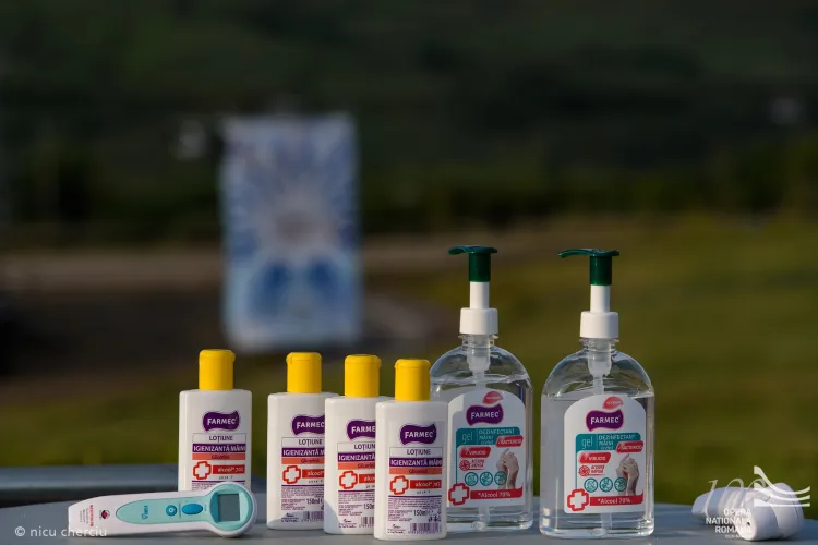 Farmec continuă susținerea evenimentelor culturale și asigură necesarul de produse dezinfectante pentru siguranța participanților