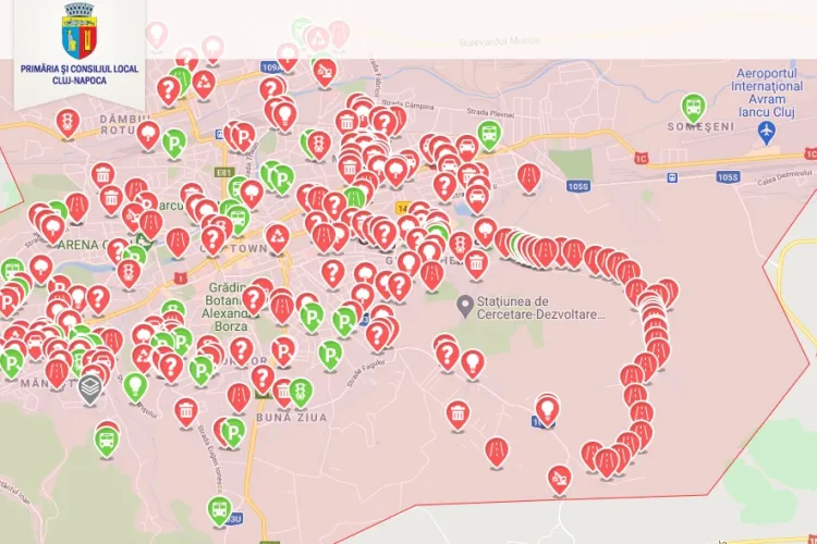 Revolta clujenilor de pe Soporului, duși de nas de ani de zile și cu strada plină de gropi - FOTO