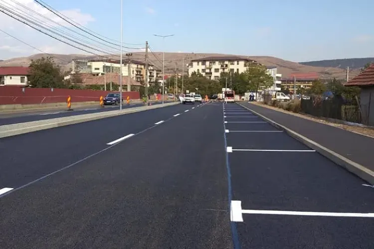 Cum arată acum strada Someșului din Florești, lărgită și finalizată în timp record - FOTO
