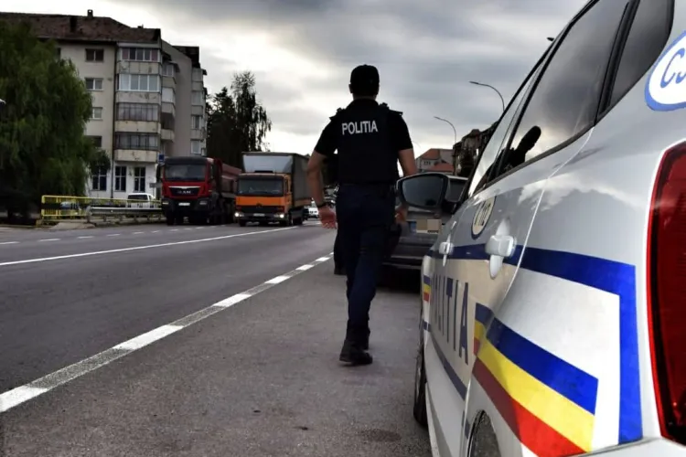 CLUJ: Razie în trafic pentru a prinde vitezomanii. Câți șoferi au rămas fără permis