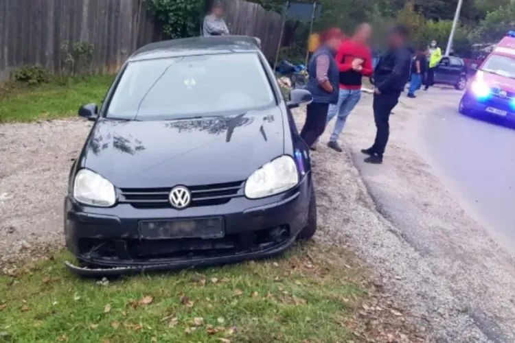 Accident mortal pe un drum din Cluj. Un motociclist de 18 ani și-a pierdut viata FOTO