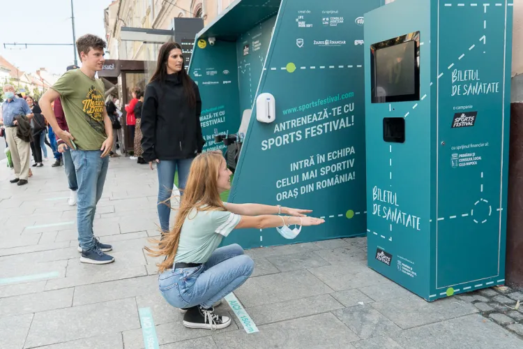 5000 de bilete câștigate de clujenii care au făcut genuflexiuni   