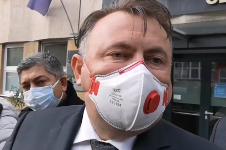 Ministrul Sănătății, la Cluj: Revin mereu cu plăcere la Spitalul de Boli Infecțioase. Ei sunt eroii, cei din linia I