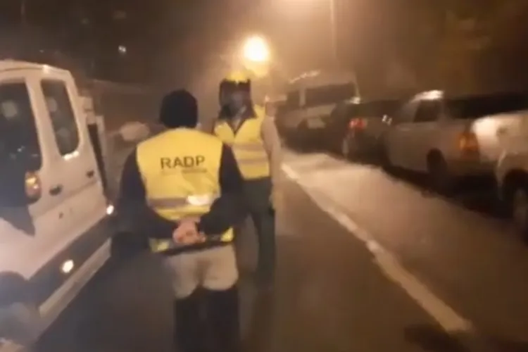 Clujenii cred că o mașină suspectă stropește cu COVID, după ora 23.00. E halucinant - VIDEO   