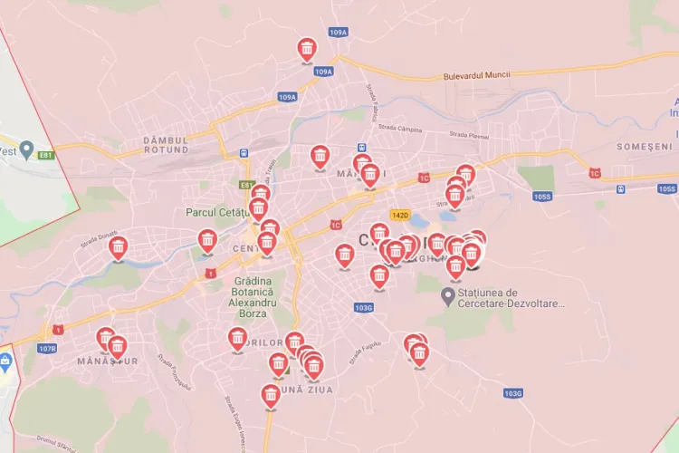 După criza COVID, Clujul e lovit de criza gunoaielor! Miroase în tot orașul a ghenă de gunoi din care curge levigat