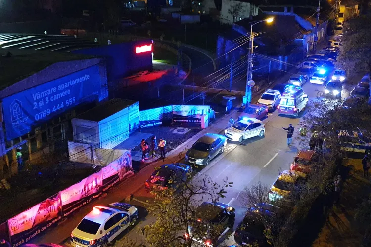 Femeie înjunghiată în picior de concubin pe strada Scorțarilor, din Cluj-Napoca - FOTO