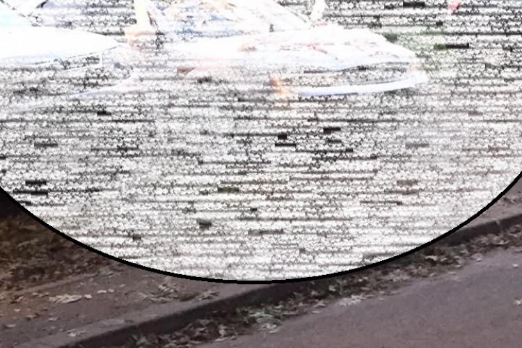 Dreptate sau vandalism? Un șofer din Mănăștur s-a trezit cu mașina acoperită de hârtie igienică FOTO