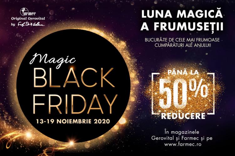 Farmec lansează campania Magic Black Friday în 13 noiembrie
