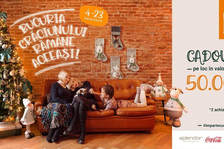 Bucuria Crăciunului rămâne aceeași! Iulius Mall Cluj ți-a pregătit mii de cadouri în valoare de 50.000 de euro (P)