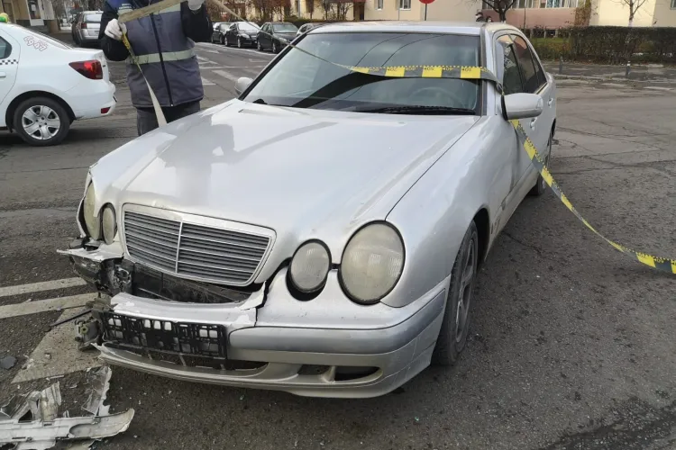 Accident în Mărăști. Un clujean de 64 de ani a ajuns la spital FOTO