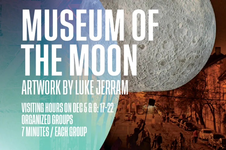 Super Luna expusă la Cluj a fost mutată! Unde se poate vizita de acum 