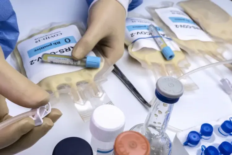 Plasma donată în România a salvat viata a 600 de bolnavi de COVID   