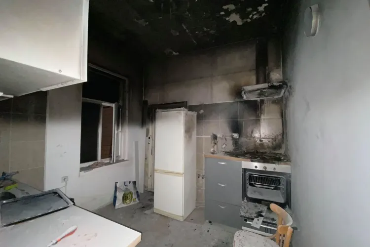 Un clujean a ajuns la spital cu arsuri, după ce a uitat o oală pe foc. A fost nevoie de intervenția pompierilor 