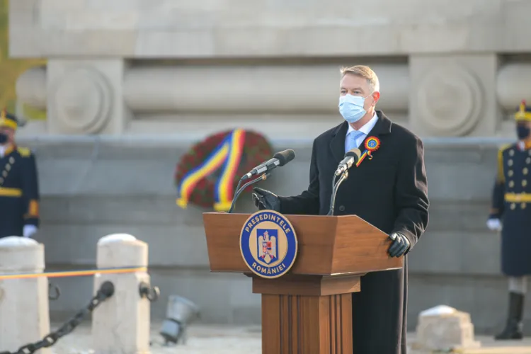 Klaus Iohannis, de 1 Decembrie: Peste ani vom putea fi mândri de modul în care românii au răspuns acestei pandemii