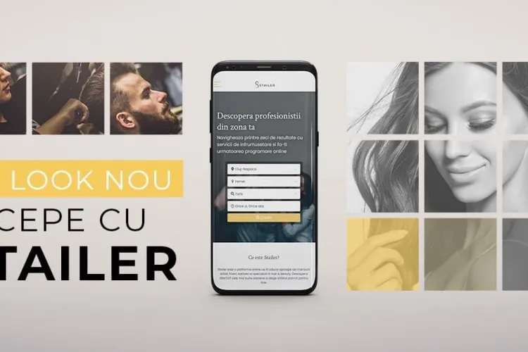 Clujenii pot să-și facă acum programări GRATUIT la cele mai bune saloane și frizerii din oraș direct pe internet, prin Stailer.ro