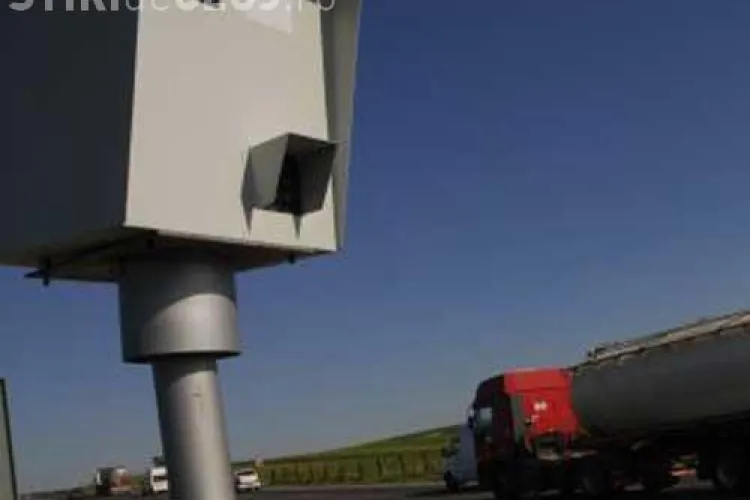 Radarele fixe ar putea fi reintroduse pe ruta Cluj - Zalau