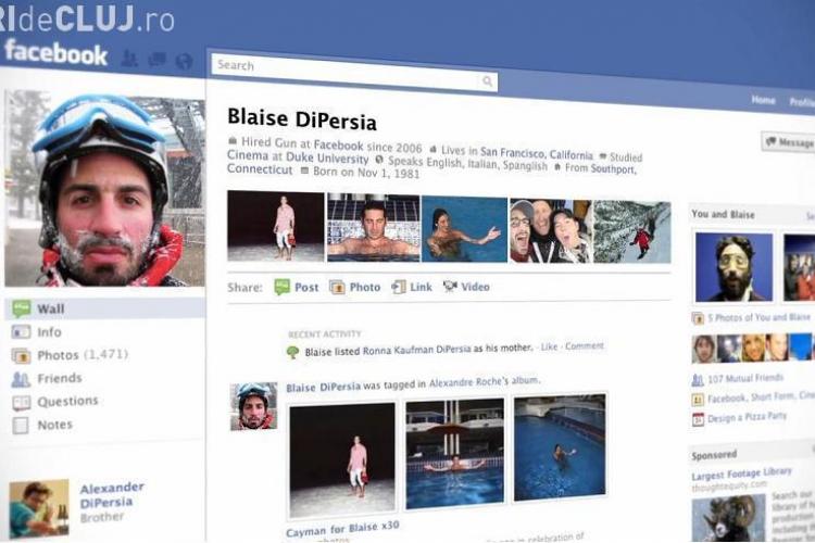 Reteaua de socializare Facebook are 105.000 de utilizatori in Cluj, cei mai multi dupa Bucuresti
