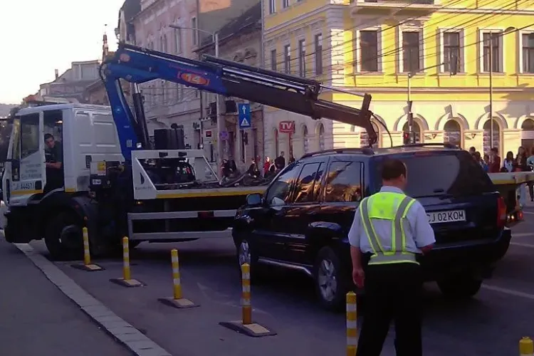 Bilantul Politiei Comunitare Cluj la 5 ani de existenta: 11.500 de masini ridicate si 12.600 blocate 