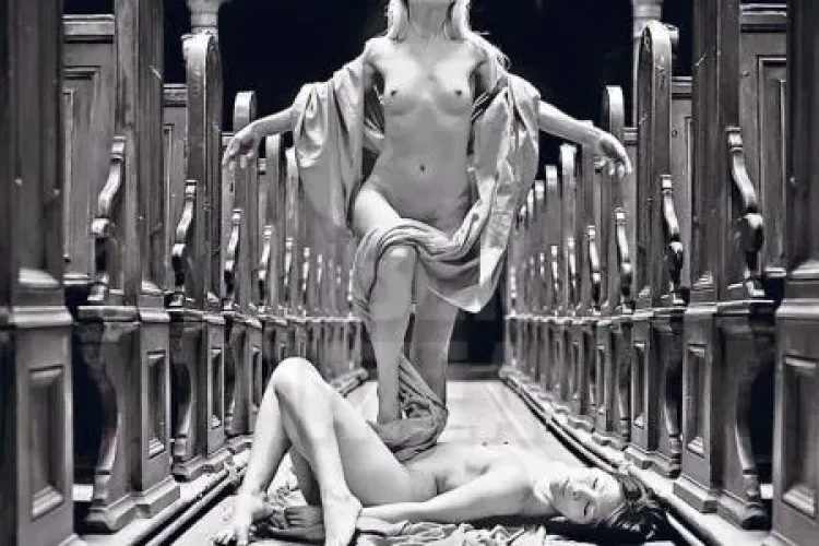 Un PDL -ist fotografiaza femei goale in biserica Vezi FOTO