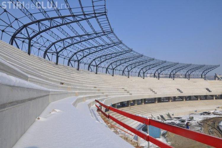 Stadionul "Cluj Arena" prinde contur! Galerie Foto cu ultimele evolutii ale lucrarilor