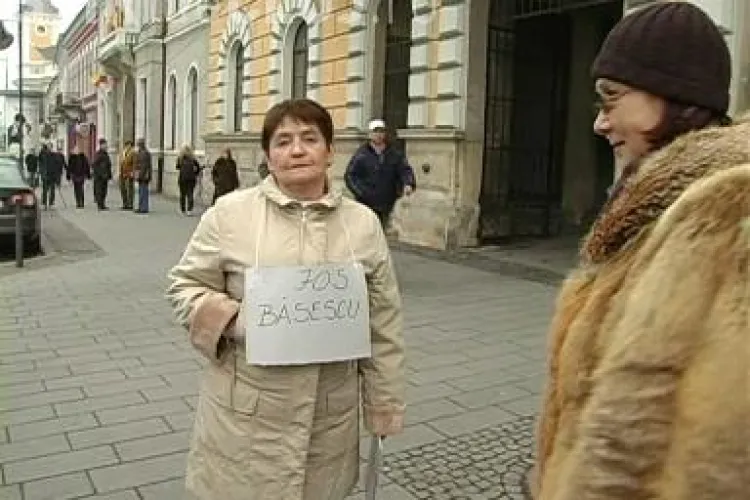 Alice Rotta continua protestul, iar de saptamana viitoare lanseaza mitingul tacerii