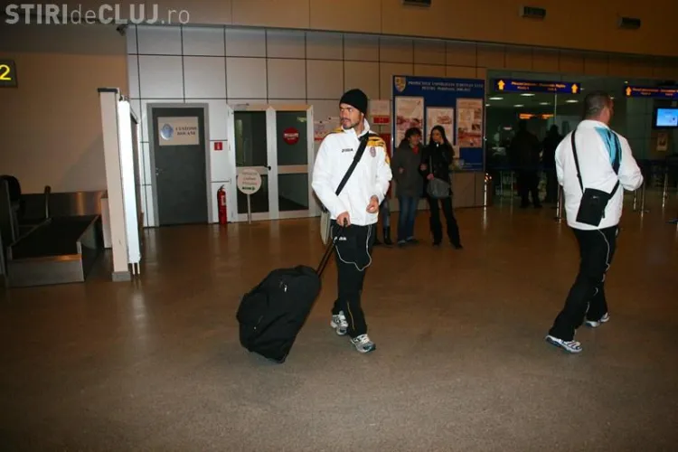 CFR a zburat spre Antalya in acelasi avion cu Steaua, Pandurii si Gloria. Decolarea a intarziat pentru ca erau prea multi clujeni!