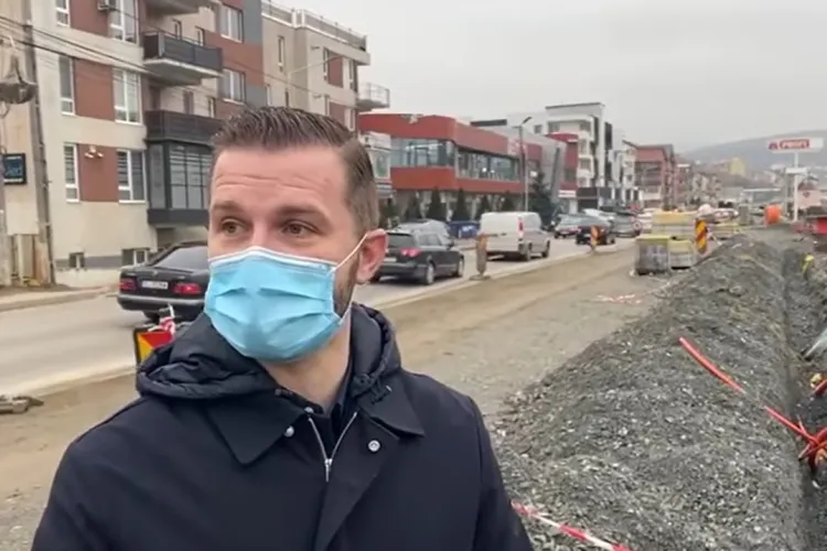Primarul Floreștiului, în inspecție pe șantierul de pe Eroilor: E a doua oară când nu găsesc activitate pe acest şantier VIDEO