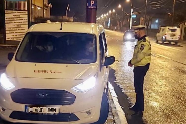 Razie rutieră în Cluj-Napoca: Au fost controlate 300 de mașini și aplicate amenzi DURE