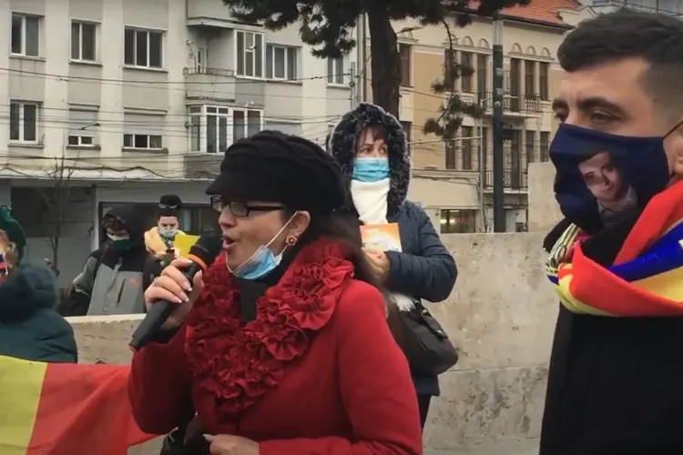 Eveniment cu accente naționaliste la vizita de la Cluj a lui George Simion, liderul AUR - VIDEO