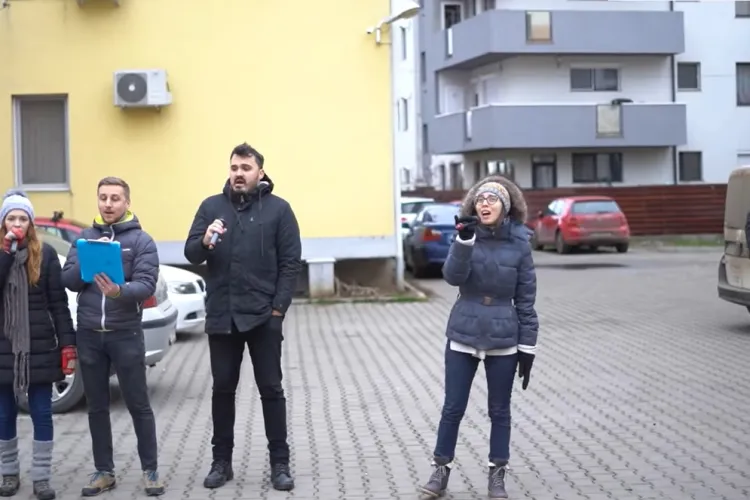 Magie în Florești! O nouă zi cu colinde pe 30 de străzi din localitate - VIDEO