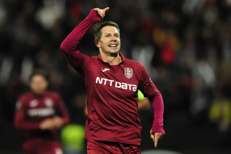 Deac intră în istoria CFR-ului după ce îl depășește pe Mihai Adam la numărul de goluri înscrise în campionat