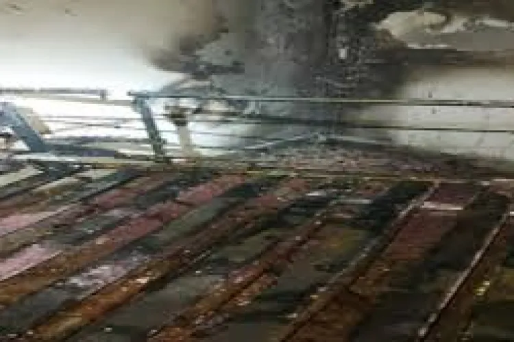 Tragedie în noaptea de Crăciun la un spital din România! Un bărbat a murit în urma unui incendiu