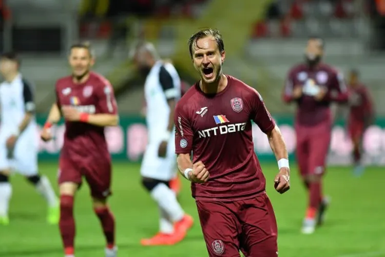 CFR Cluj își poate pierde ”creierul” apărării. S-a primit o ofertă clară pentru Djokovic