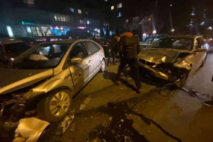 Accident pe Calea Baciului! De când sunt patru benzi se circulă cu viteză - FOTO