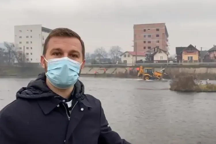 Bogdan Pivariu, primarul din Florești: Am depistat și amendat 4 persoane care au aruncat gunoaie pe malul Someșului - VIDEO