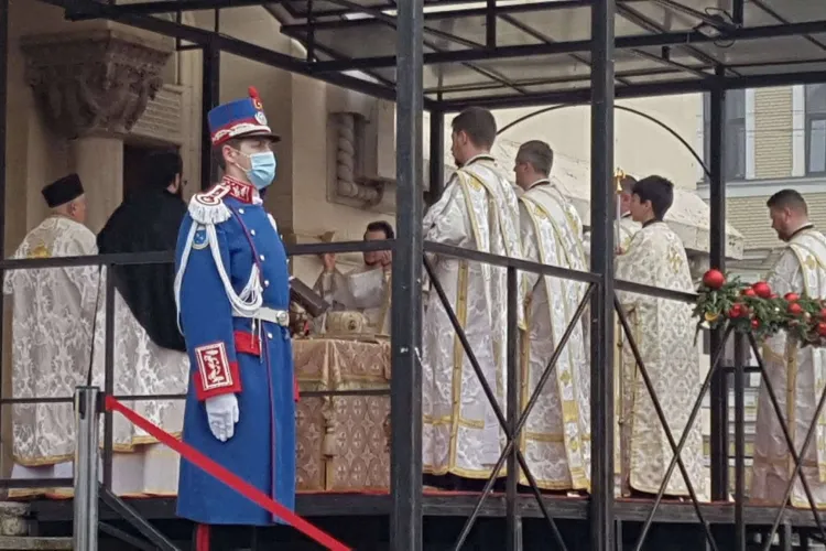 Cum a decurs slujba de Bobotează la Cluj - VIDEO