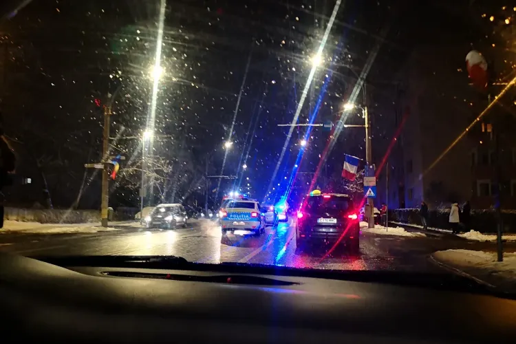 Accident pe Nicolae Titulescu, intersecție cu Arieșului